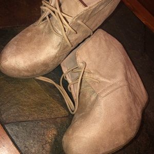 Tan Booties